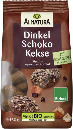Dinkel-Schoko-Kekse