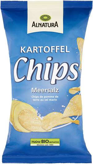 Kartoffelchips Meersalz