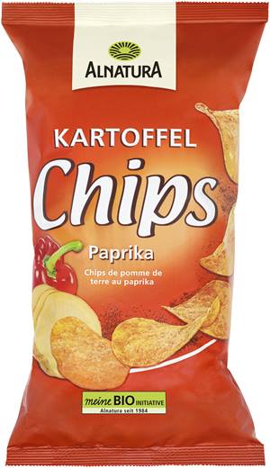 Kartoffelchips Paprika