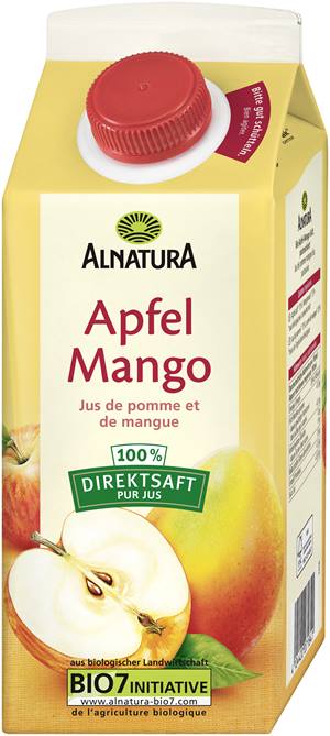 Apfel-Mango-Saft 
