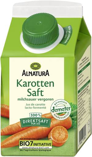 Karottensaft milchsauer vergoren