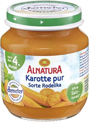 Karotte pur - Sorte Rodelika
