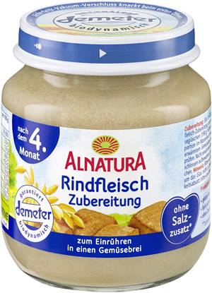 Rindfleisch-Zubereitung