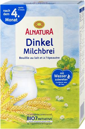 Dinkel-Milchbrei