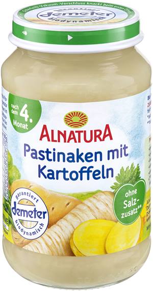 Pastinake mit Kartoffeln