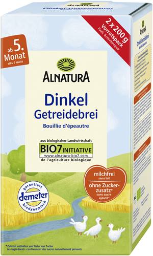 Dinkel-Getreidebrei
