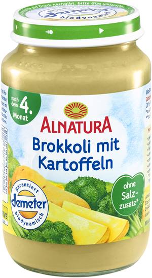 Brokkoli mit Kartoffeln