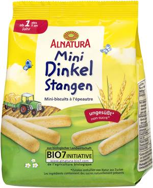 Mini-Dinkelstangen