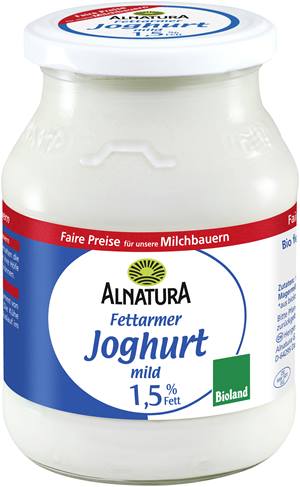 Joghurt mild 1,5 % Fett 