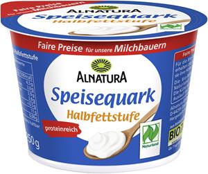 Speisequark Halbfettstufe