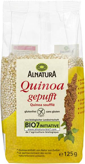 Quinoa gepufft