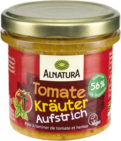 Gemüseaufstrich Tomate-Kräuter