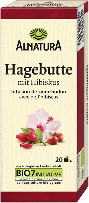Hagebuttentee mit Hibiskus