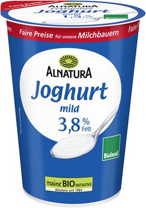 Joghurt mild 3,8 % Fett