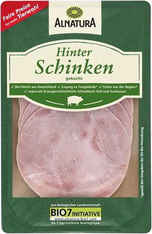 Hinterschinken gekocht