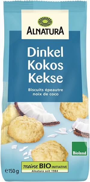 Dinkel-Kokos-Kekse
