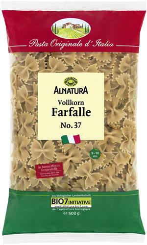 Vollkorn-Farfalle No. 37