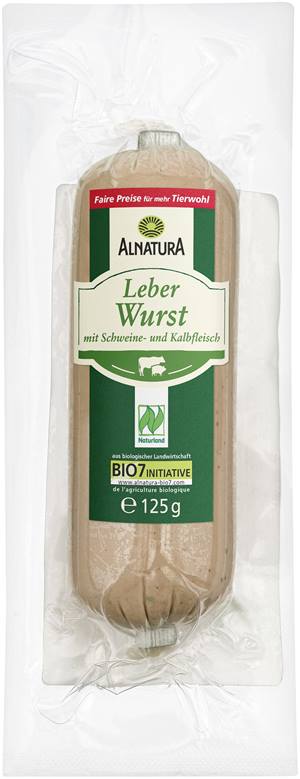 Kalbfleisch-Leberwurst