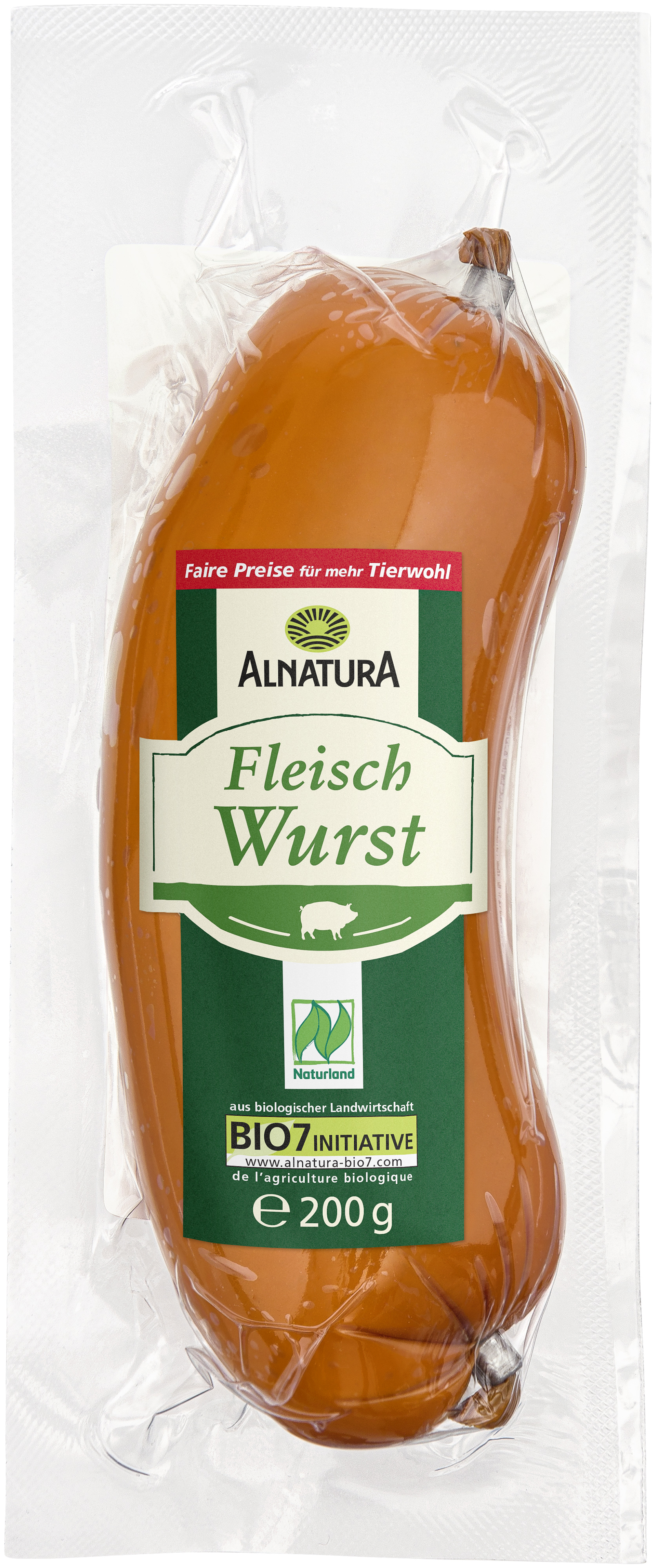 Fleischwurst 0 G In Bio Qualitat Von Alnatura