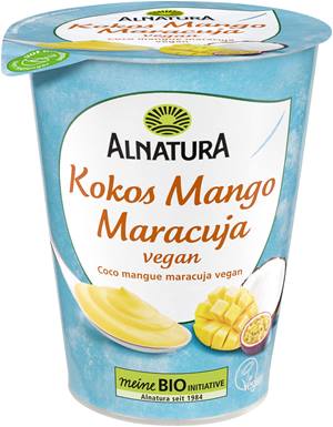 Kokos Mango-Maracuja, vegane Joghurtalternative