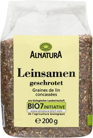Leinsamen, geschrotet