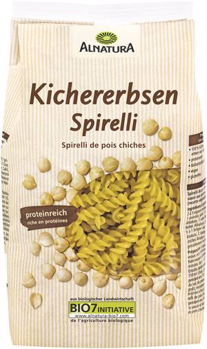 Kichererbsen-Spirelli