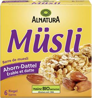 Müsliriegel Ahorn Dattel (6er-Pack)