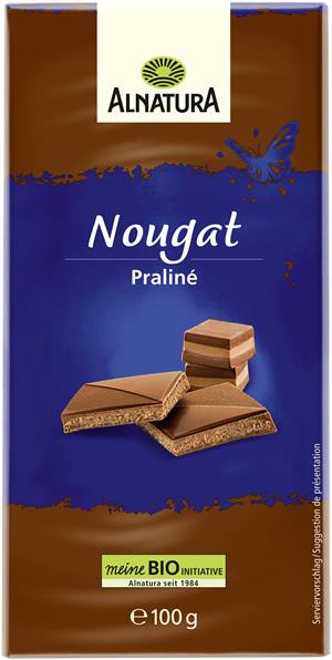 Nougat-Schokolade