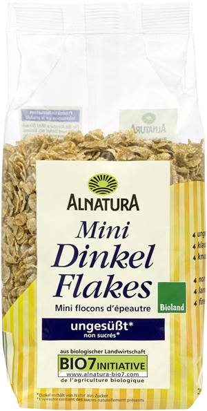 Mini-Dinkel-Flakes ungesüßt