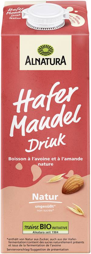Hafer-Mandel-Drink ungesüßt