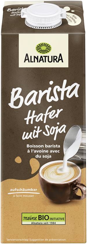 Barista-Drink Hafer mit Soja