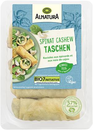 Spinat-Cashew-Taschen (gekühlt)