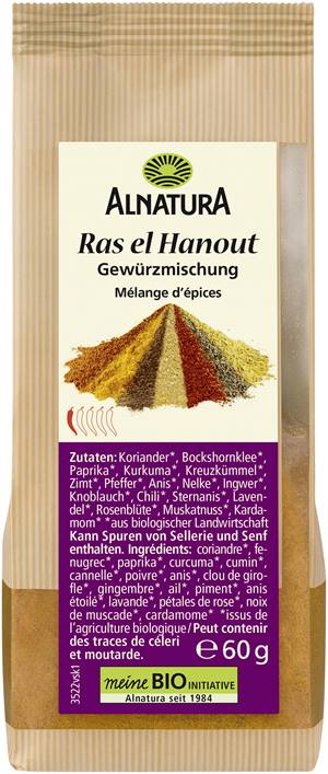 Ras El Hanout 60 G In Bio Qualitat Von Alnatura