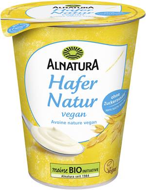 Hafer Natur, vegane Joghurtalternative