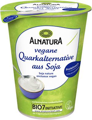 Vegane Quarkalternative aus Soja