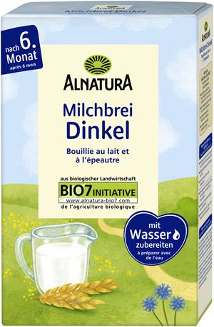 Dinkel-Milchbrei