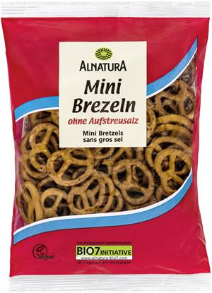 Minibrezeln ohne Aufstreusalz