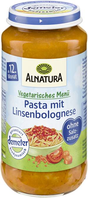 Pasta mit Linsenbolognese