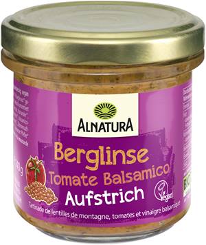 Aufstrich Berglinse-Tomate-Balsamico