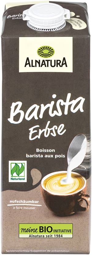 Barista-Drink Erbse