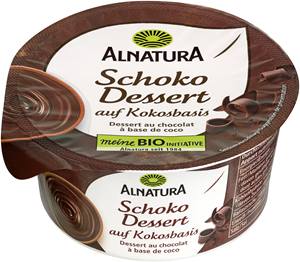 Schokodessert auf Kokosbasis