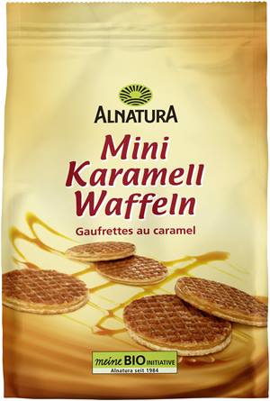 Mini-Karamellwaffeln