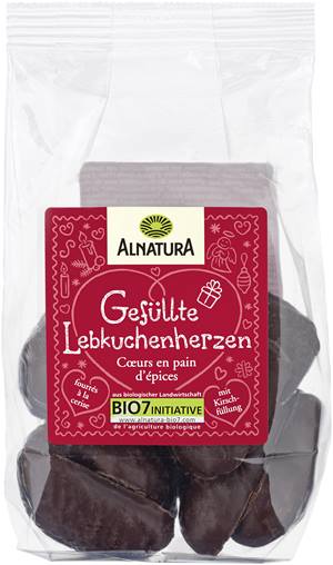 Gefüllte Lebkuchenherzen