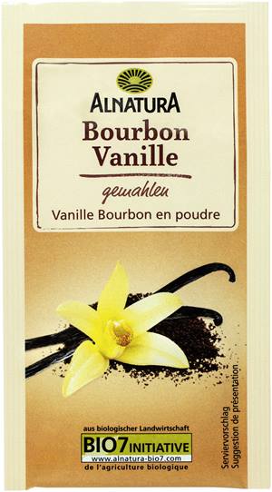 Bourbonvanille gemahlen