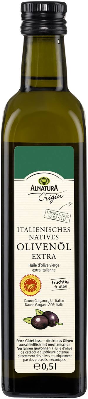 Italienisches natives Olivenöl extra