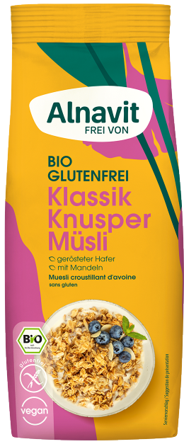 Bio Hafer Knusper Müsli