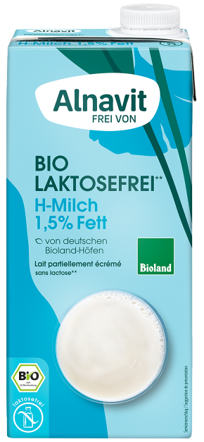 fettarme H-Milch laktosefrei