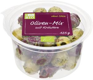 Oliven-Mix mit Kräutern