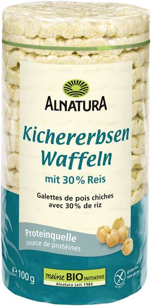 Kichererbsenwaffeln