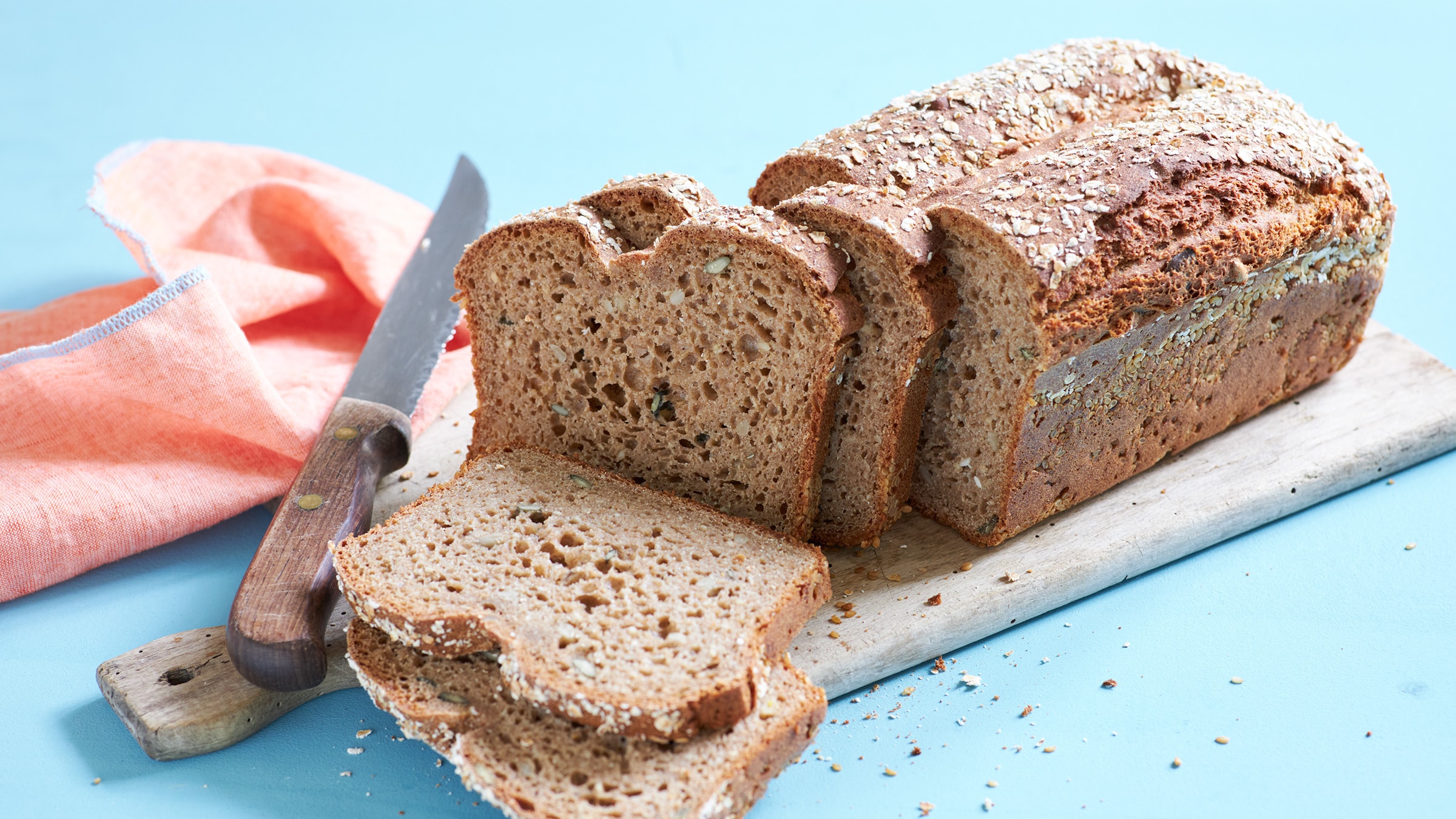 Schnelles Weizenvollkornbrot